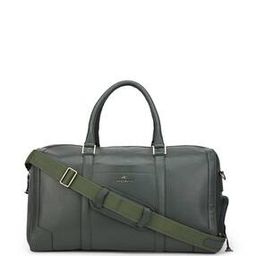 Men Metal Logo Duffle Bag with Detachable Strap-image-13