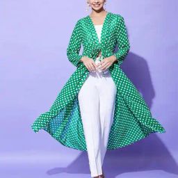 stylestone Women Polka-Dot Shrug with Front Open image 1