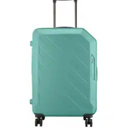 Men Striped Medium Trolley Bag-31