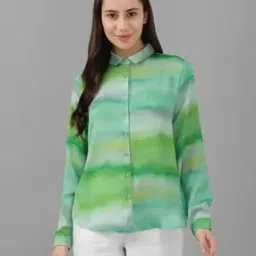 Women Tie-Dye Regular Fit Shirt-image-44