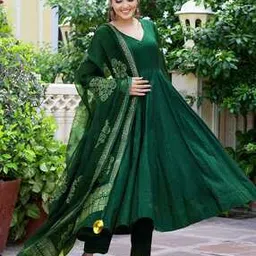 gosriki Women Anarkali Kurta Set-picture-23
