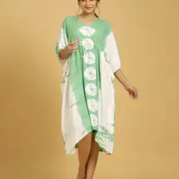 Women Tie & Dye Kaftan Nightie-image-25