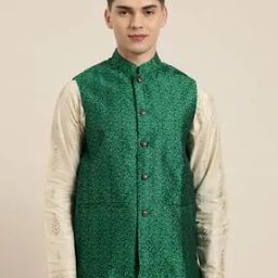 Self-design Nehru Jacket-22