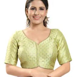 Floral Print Front Open Blouse-picture-12