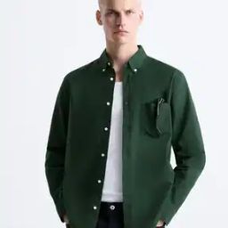 Men Tailored Fit Printed Shirt-image-1