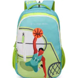 Boys Graphic Print Backpack with Zip-Closure-picture-2