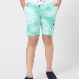 Boy Tie & Dye Regular Fit Cargo Shorts-image-73
