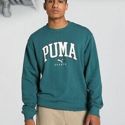 Brand Print Regular Fit Crew-Neck Sweatshirt-image-14
