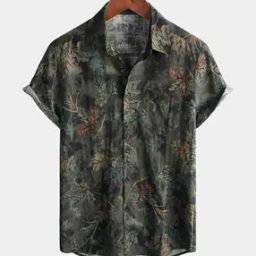 Men Printed Regular Fit Shirt with Spread Collar-image-8