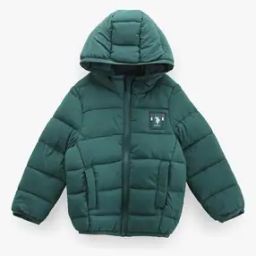 Boys Lightweight Imitation Down Puffer Jacket-image-80