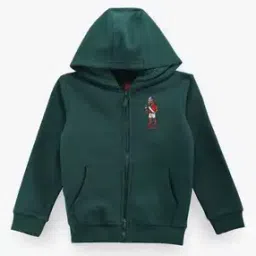 u.s. polo assn. Boys Regular Fit Zip-Front Hoodie with Split- Kangroo Pockets-picture-41
