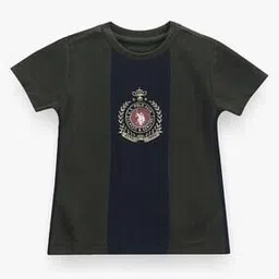 u.s. polo assn. Boys Colourblock Regular Fit Crew-Neck T-Shirt-picture-43