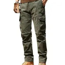 Men Relaxed Fit Cargo Jogger Pants with Insert Pockets-picture-16