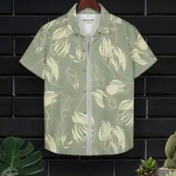 Boys Printed Regular Fit Shirt with Short Sleeves-picture-35