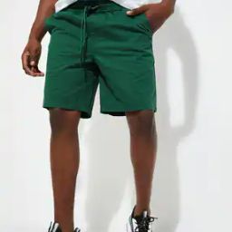 Men Slim Fit Shorts with Insert Pockets-picture-35