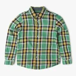 Boys Checked Regular Fit Cotton Shirt-picture-45