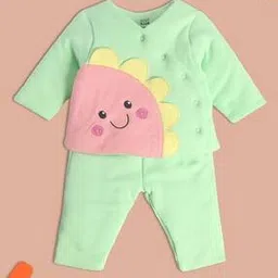 Button-Down Top with Pyjamas-45