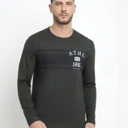 Athleisure Crew Neck & Long Sleeve T-Shirt-image-33