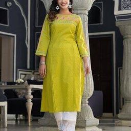 varanga Women Embroidered Straight Kurta-picture-22
