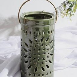 fabindia Aysha Ceramic Table Lantern-picture-9