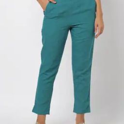 Heathered Pants with Insert Pockets-image-30