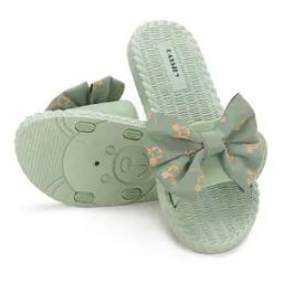 Women Typographic Print Slip-On Slides-17