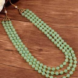 Men Pearl Beaded Multistrand Chain-49
