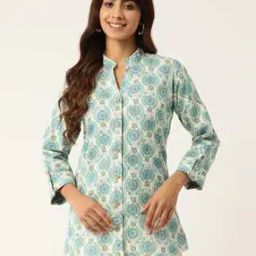 Women Floral Print Relaxed Fit Shirt-image-50