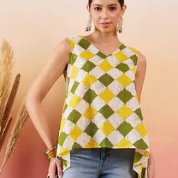 inweave Women Relaxed Fit Printed Top-picture-0