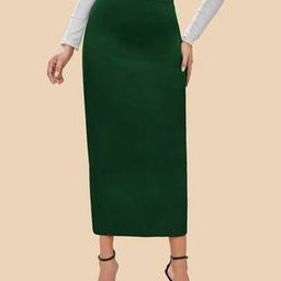High-Rise Pencil Skirt-image-62