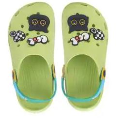 Perforated Slip-On Clogs with Applique-image-35