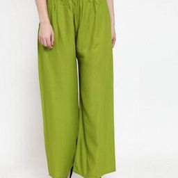 Solid Palazzos with Elasticated Waist-picture-31