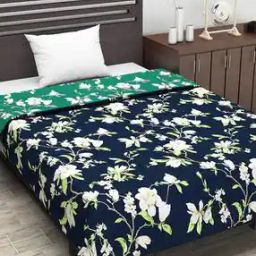 Set of 2 Printed Microfiber Single Bed AC Dohars-19