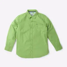 Striped Shirt with Patch Pocket-image-23