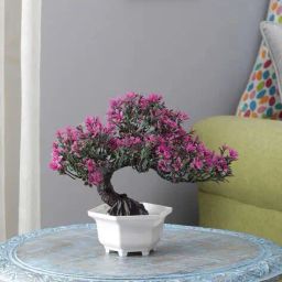 foliyaj Artificial Bonsai Tree with Pot image 1