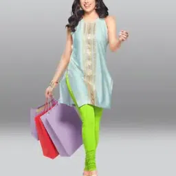 Full-Length Cotton Stretchable Leggings-image-30