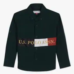 Brand Print Shirt with Logo Embroidery-image-61