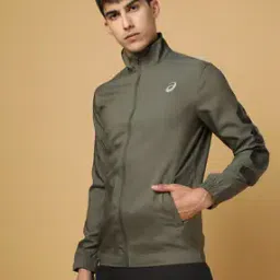 Zip-Front Bomber Jacket with Slip Pockets-image-56