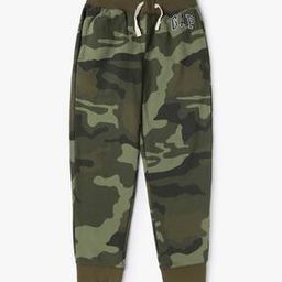 Boys Camouflage Print Joggers-image-62