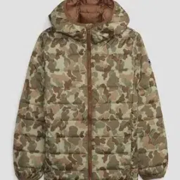 Boys Camouflage Print Puffer Jacket-picture-18