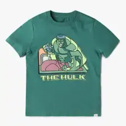 Boys Spiderman Print Relaxed Fit Round-Neck T-Shirt-image-97
