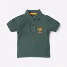 Logo Embroidered Cotton Polo T-shirt-16