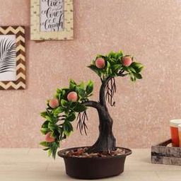 Artificial Bonsai Peach Tree-picture-23