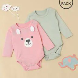 Pack of 2 Infants Bodysuit-14