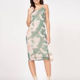 Women Round-Neck Sheath Dress-image-2