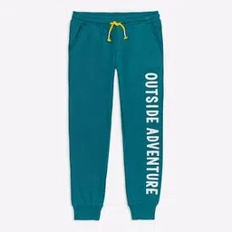 Printed Joggers with Elasticated Drawstring Waist-picture-0