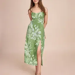 Women Printed Bodycon Dress-image-98