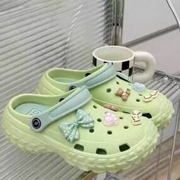 Women Slingback Clogs with Applique-image-55