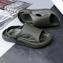 Men Open-Toe Slingback Clogs-image-0
