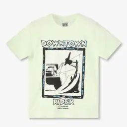 Boys Graphic Print Boxy Fit Crew-Neck T-Shirt-51